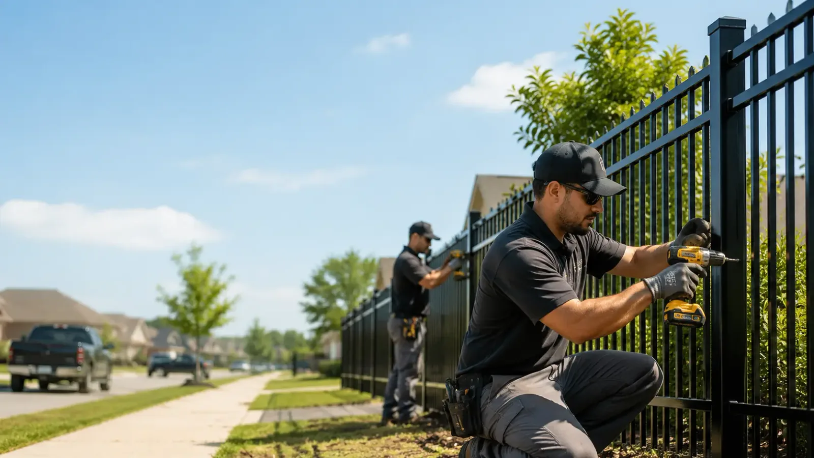 Metal Fence Installation in Prue, OK